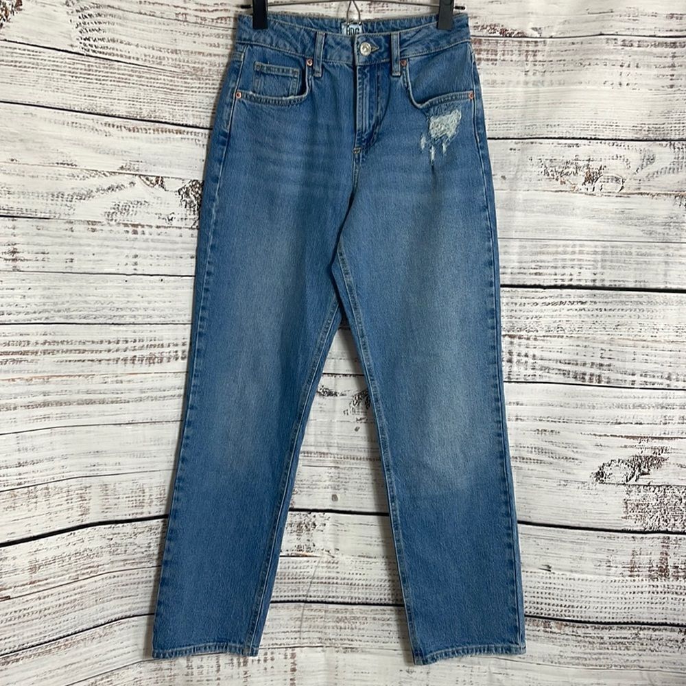 BDG jeans Womens size 28 Straight Skinny denim Blue high waisted cotton casual